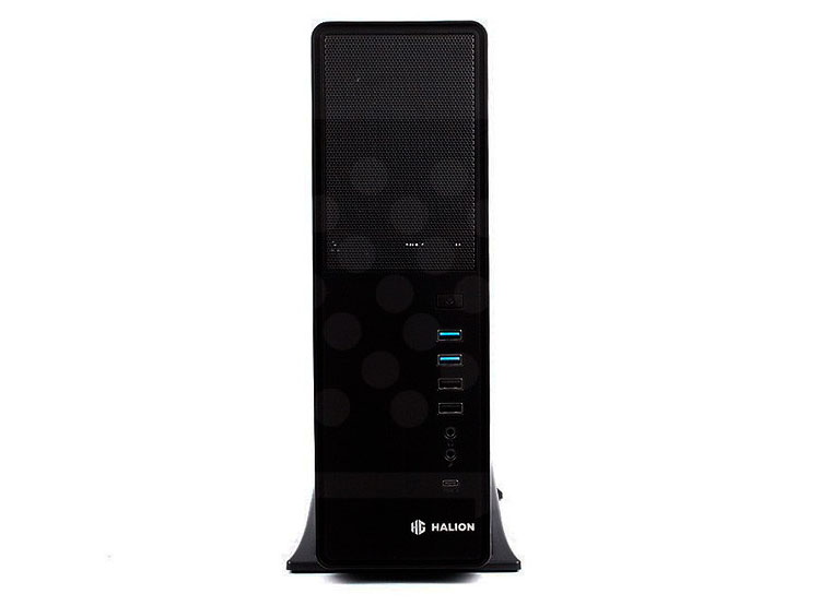 CASE SLIM HALION SUPRA MICRO ATX S612, F/350W - 2