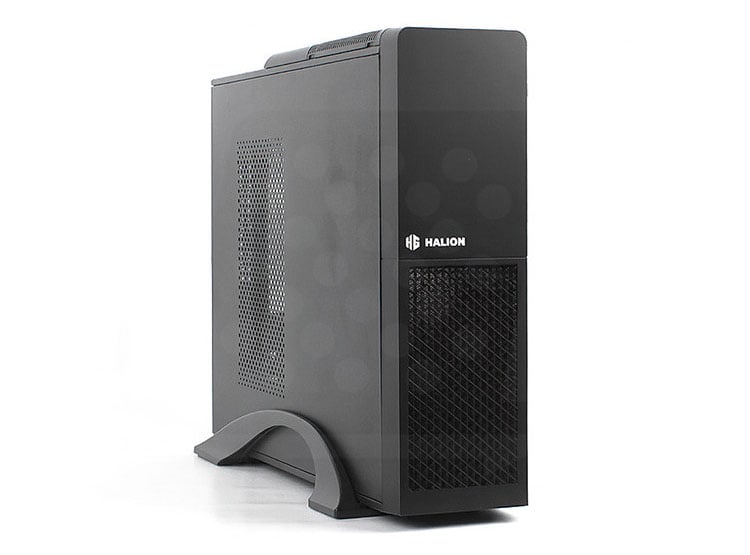 CASE SLIM HALION SUPRA MICRO ATX S613, F/350W - 2