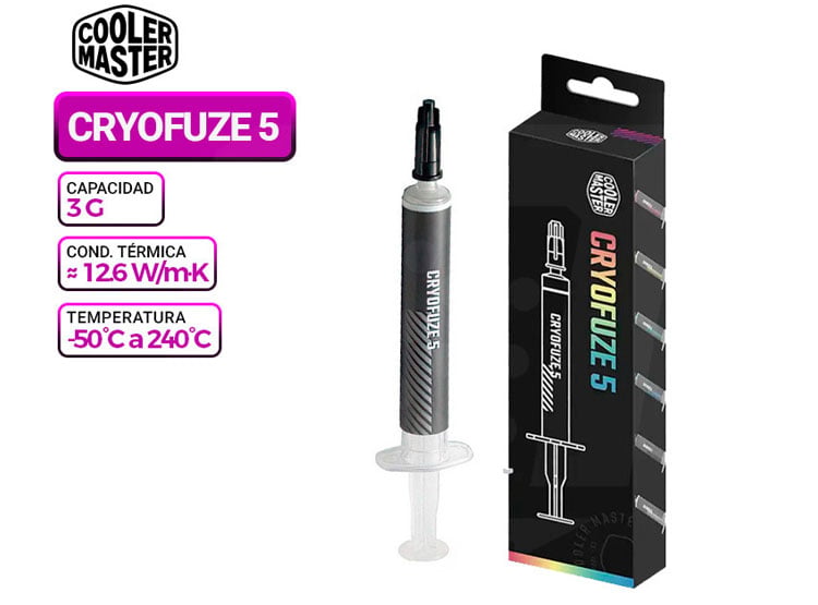 PAASTA TERMICA COOLER MASTER CRYOFUZE 5 WHITE - 1