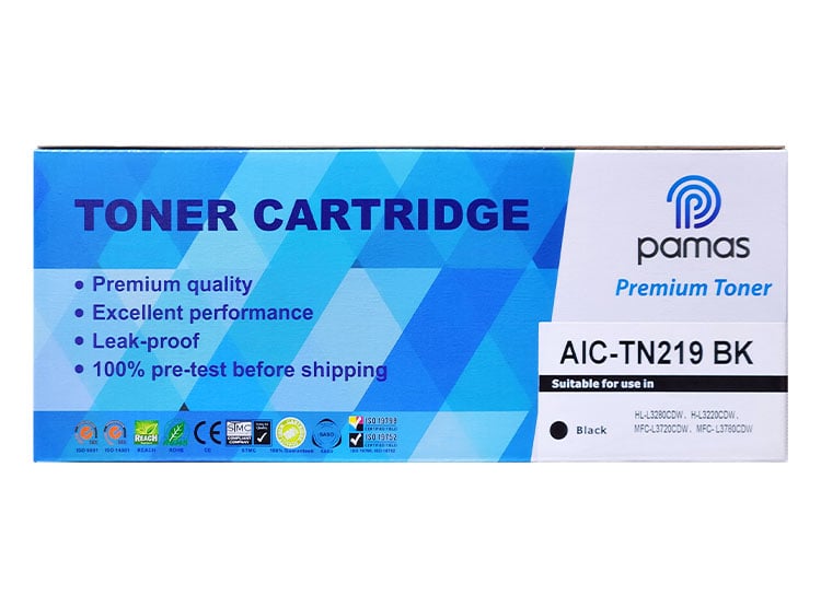 TONER COMPATIBLE PAMAS PARA BROTHER TN-219 – BLACK - 1