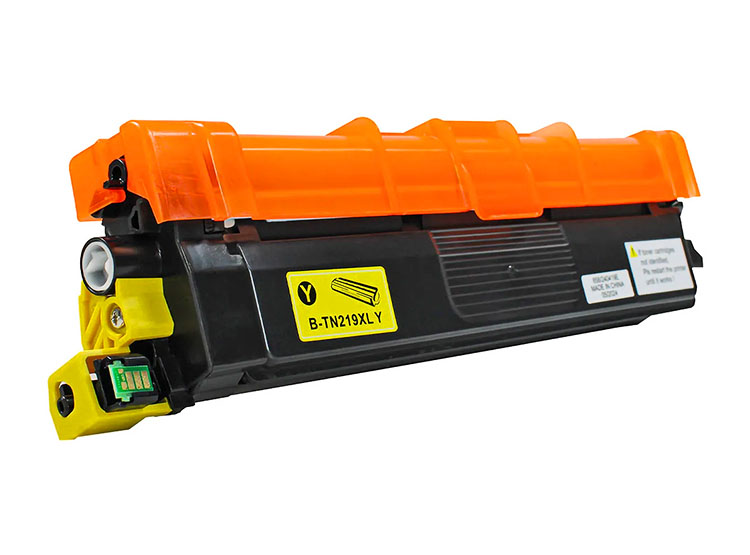 TONER COMPATIBLE PAMAS PARA BROTHER TN-219 – YELLOW - 2