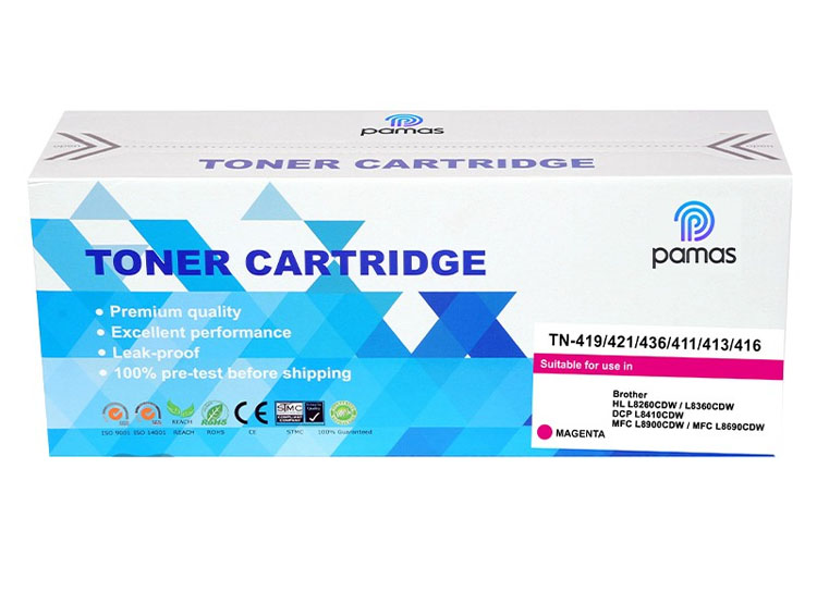 TONER PAMAS COMPATIBLE BROTHER TN-419 MAGENTA - 1
