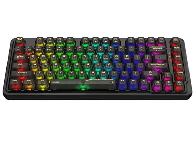 TECLADO REDRAGON ELF PRO RGB-PRO WIRELESS ENGLISH BLACK K649CTB - 2