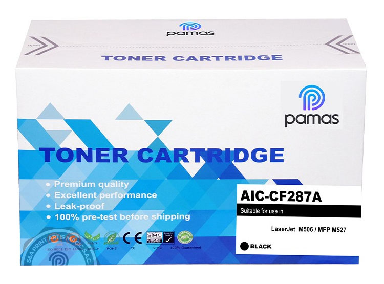 TONER PAMAS COMPATIBLE HP87A/CF287A - 1