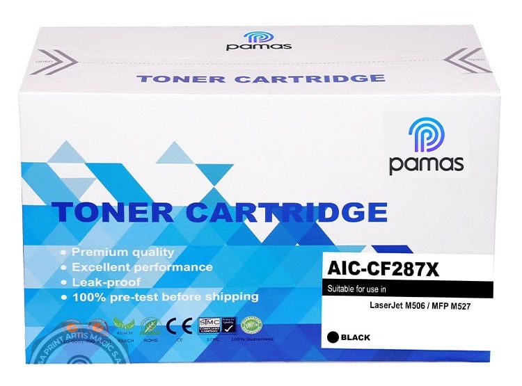 TONER PAMAS COMPATIBLE HP87X/CF287X - 1
