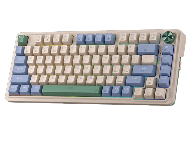 TECLADO REDRAGON UCALPRO-RGB WIRELESS ENGLISH K673CPG PASTEL - 1