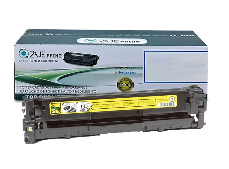 TONER COMPATIBLE 2AJE PRINT  125A (CB542A) YELLOW - 1