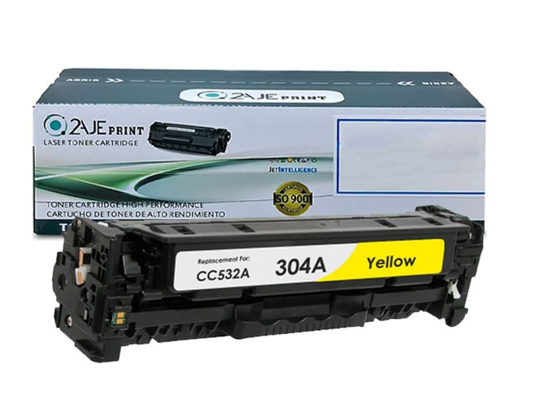 TONER COMPATIBLE 2AJE PRINT 304A (CC532A) YELLOW - 1