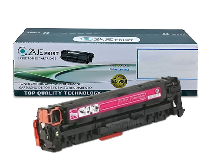 PACK TONER COMPATIBLE 2AJE PRINT 305A NEGRO, CYAN, MAGENTA, YELLOW - 5