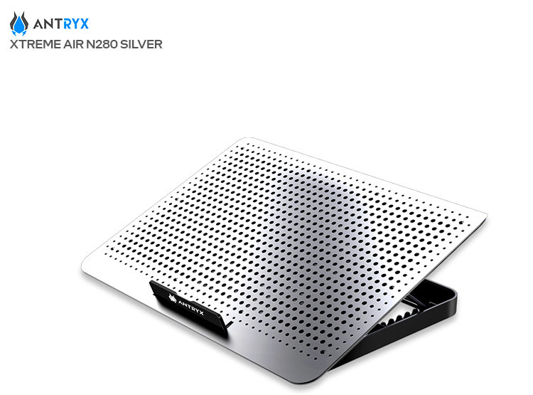 COOLER PARA LAPTOP ANTRYX XTREME AIR N280 USB2.0 SILVER - 2