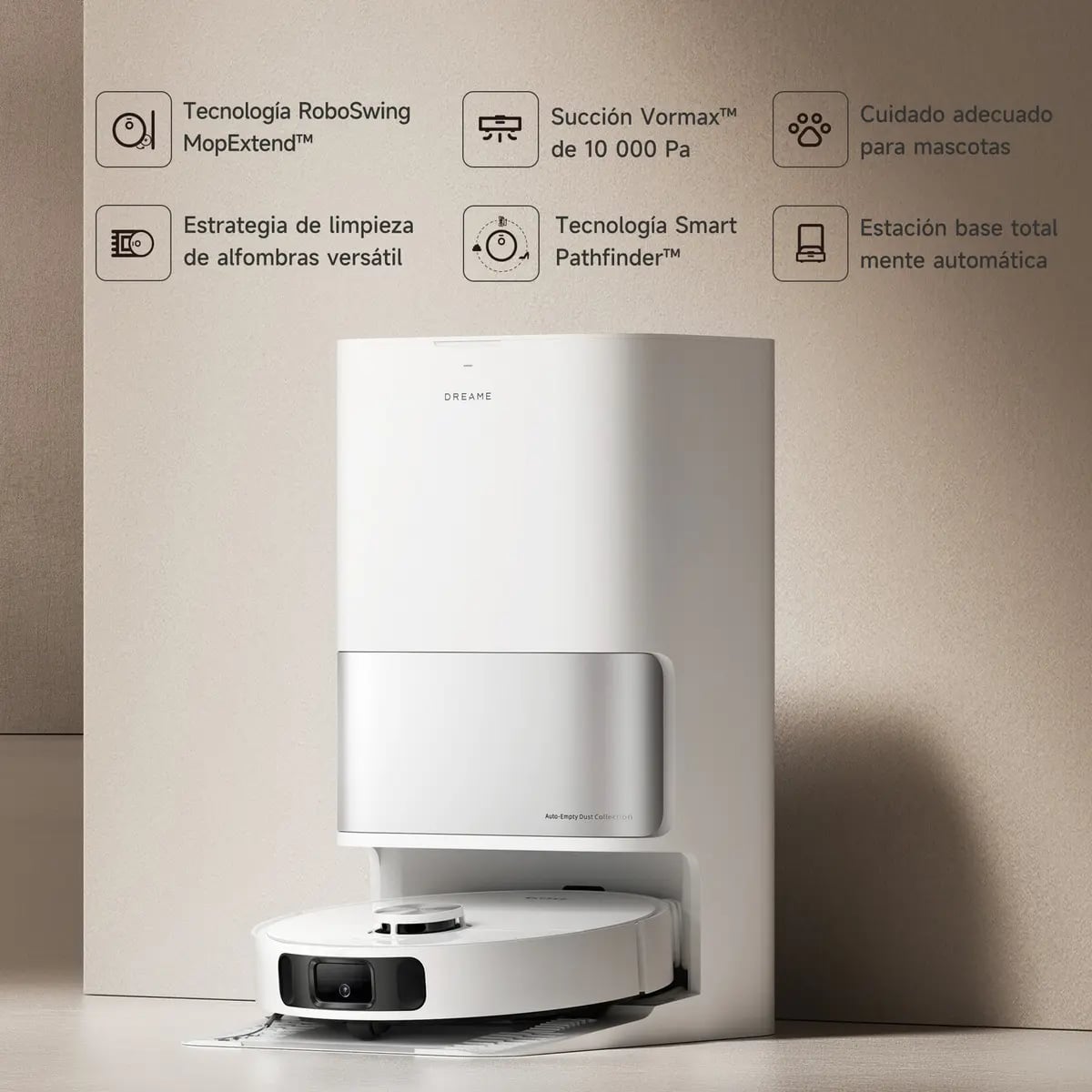ASPIRADORA ROBOT DREAME L10S ULTRA GEN 2 10000PA TODO EN UNO - 7