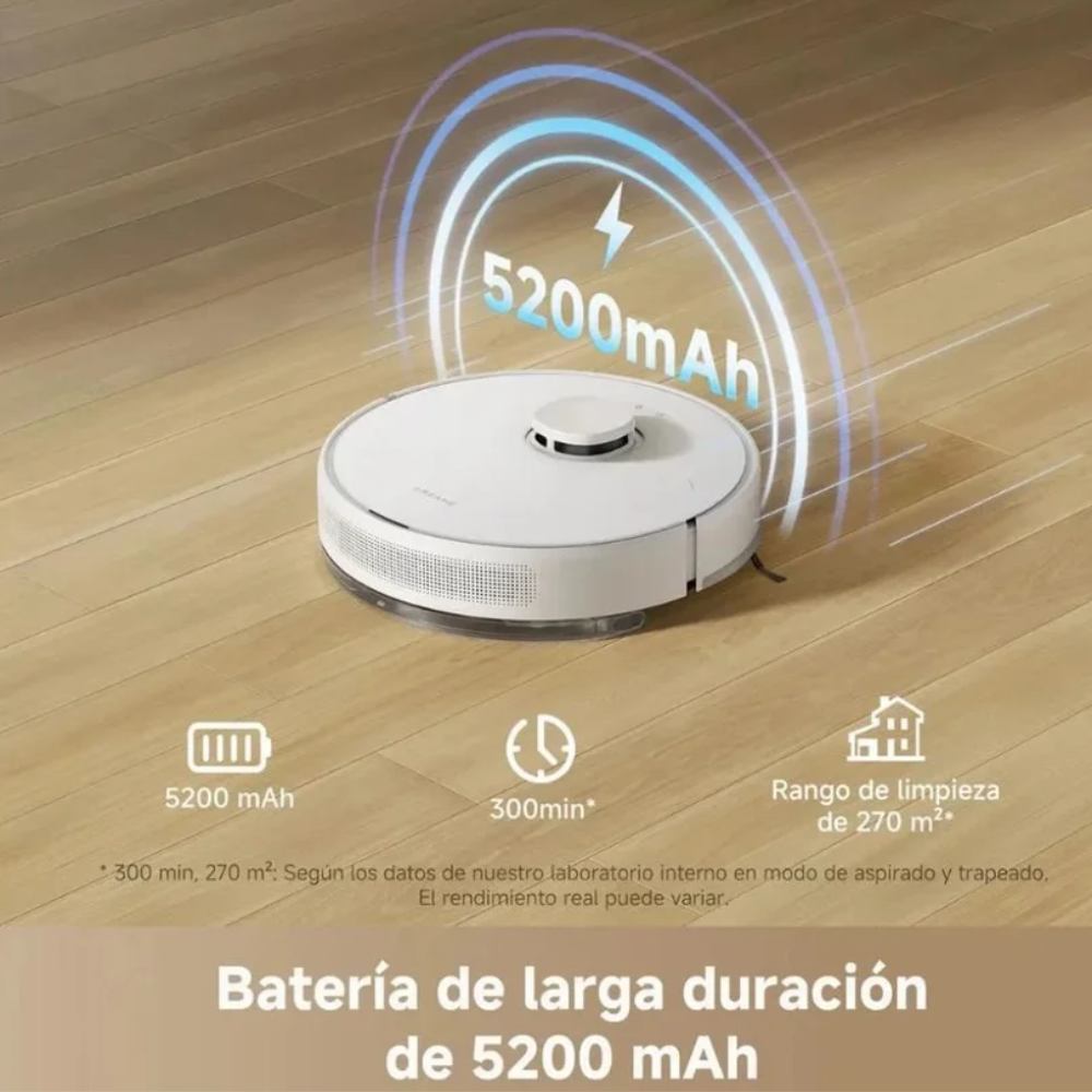 APIRADORA ROBOT Y TRAPEADOR DREAME F10 BLANCO - 3