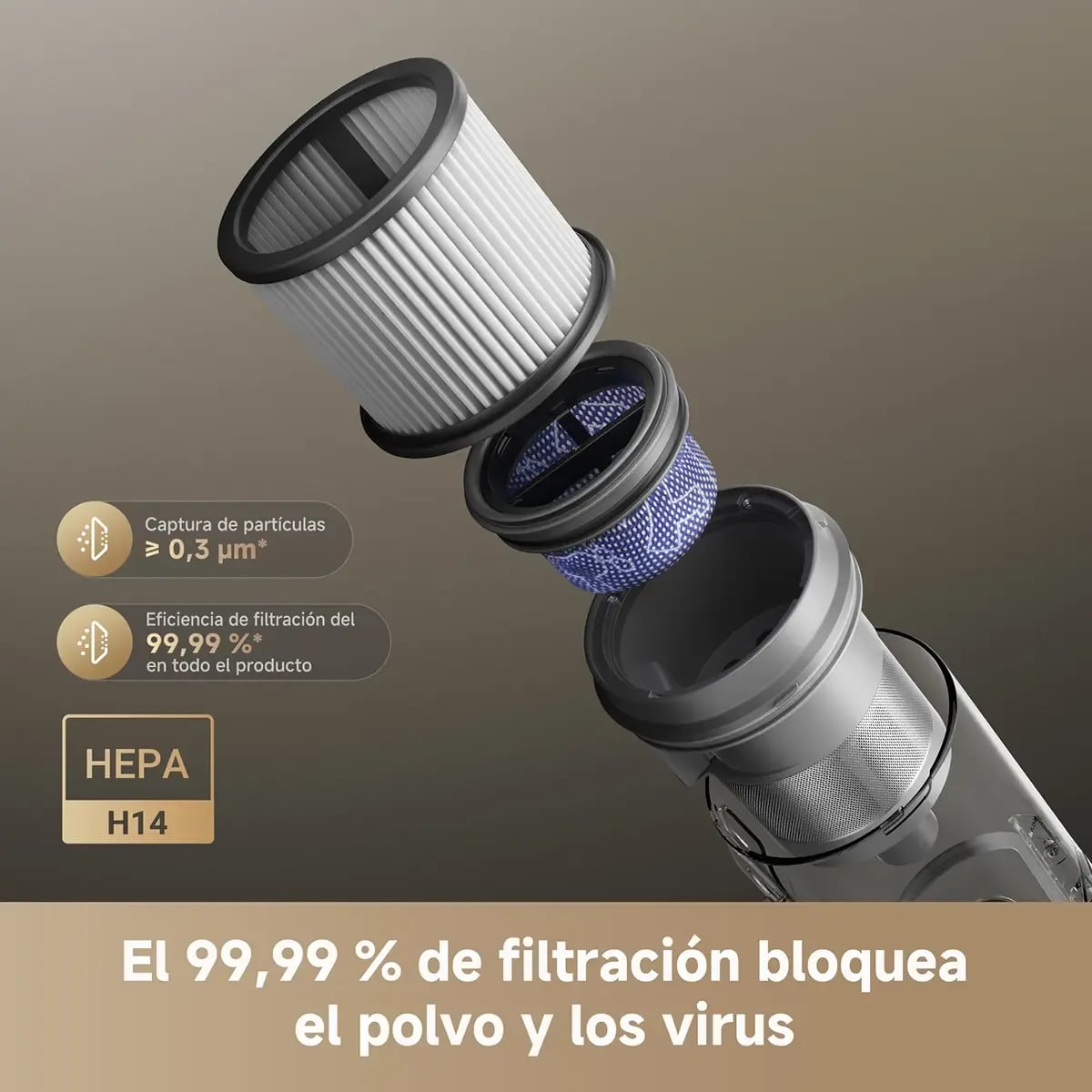 ASPIRADORA INALÁMBRICA DREAME R20 ULTRA 200AW - 6