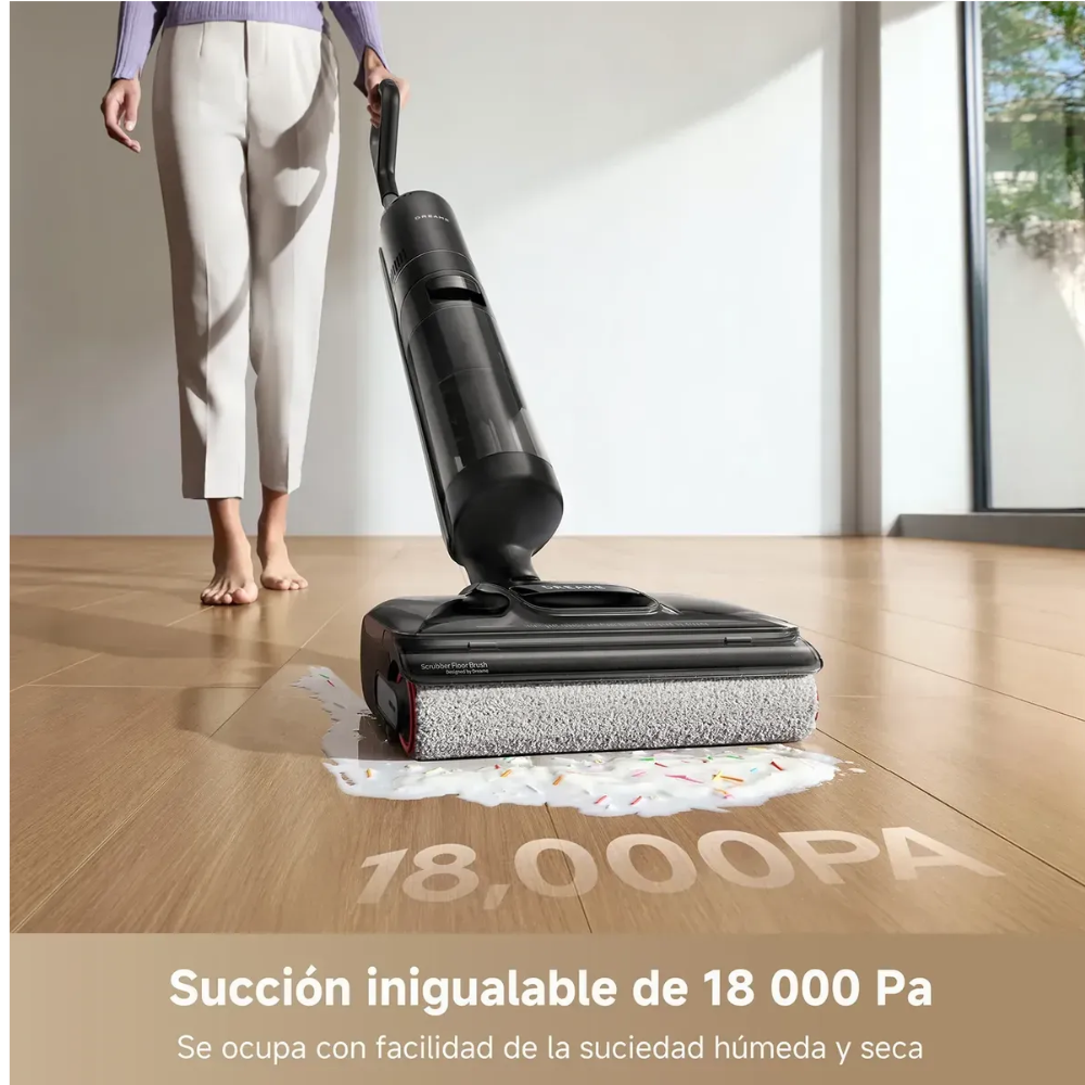 DREAME ASPIRADORA EN SECO Y HÚMEDO H12 PRO FLEXREACH NEGRO. - 4