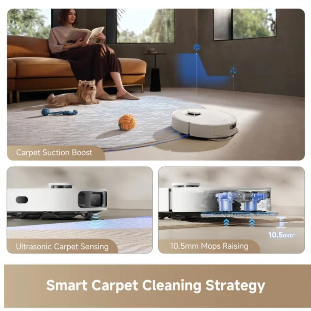 ASPIRADORA ROBOT DREAME VACUUM D20 ULTRA BLANCO- - 3