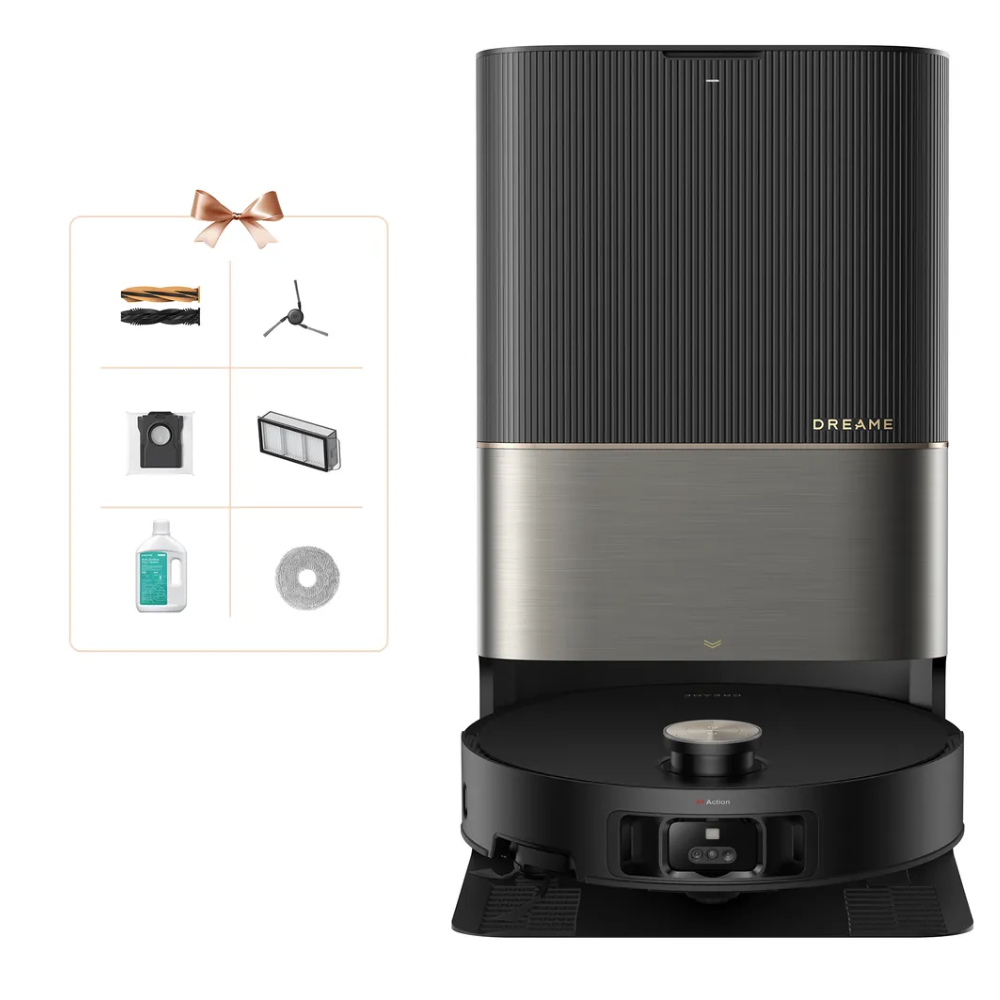 ASPIRADORA ROBOT DREAME VACUUM X50 ULTRA COMPLETE SUCCION 20000PA - NEGRO. - 1