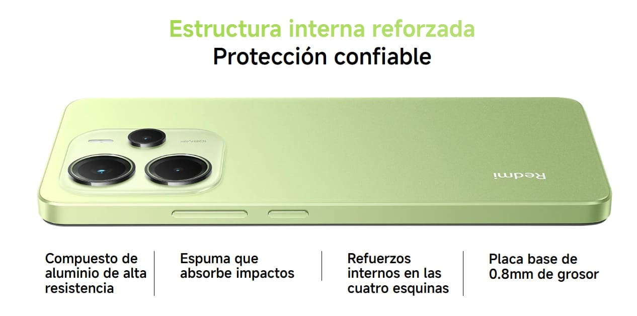 XIAOMI REDMI NOTE 14 4G 6GB RAM 128GB VERDE LIMÓN - 3