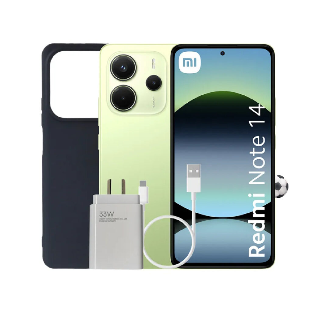 XIAOMI REDMI NOTE 14 4G 6GB RAM 128GB VERDE LIMÓN - 5