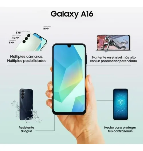 CELULAR SAMSUNG GALAXY A16 4G 128 GB - NEGRO - 3