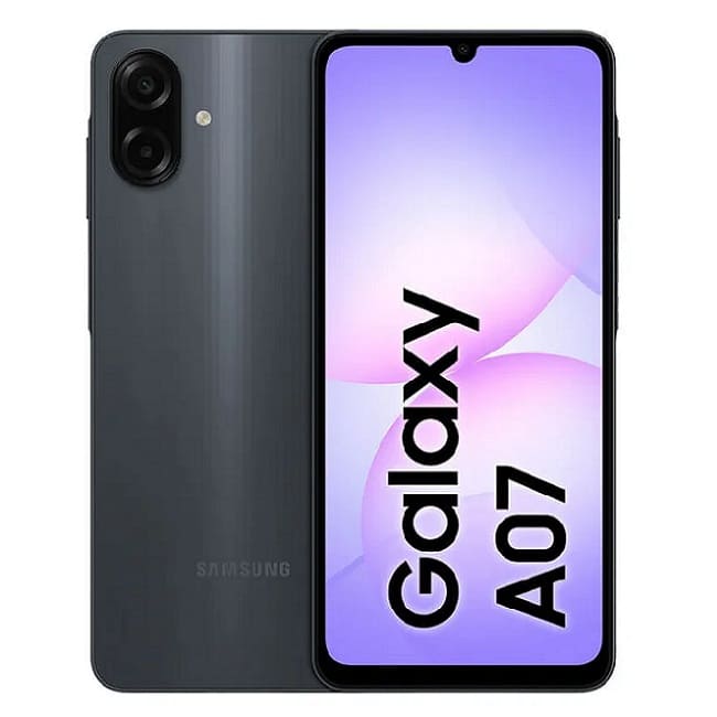 CELULAR SAMSUNG GALAXY A07 BLACK 128GB - NEGRO - 1