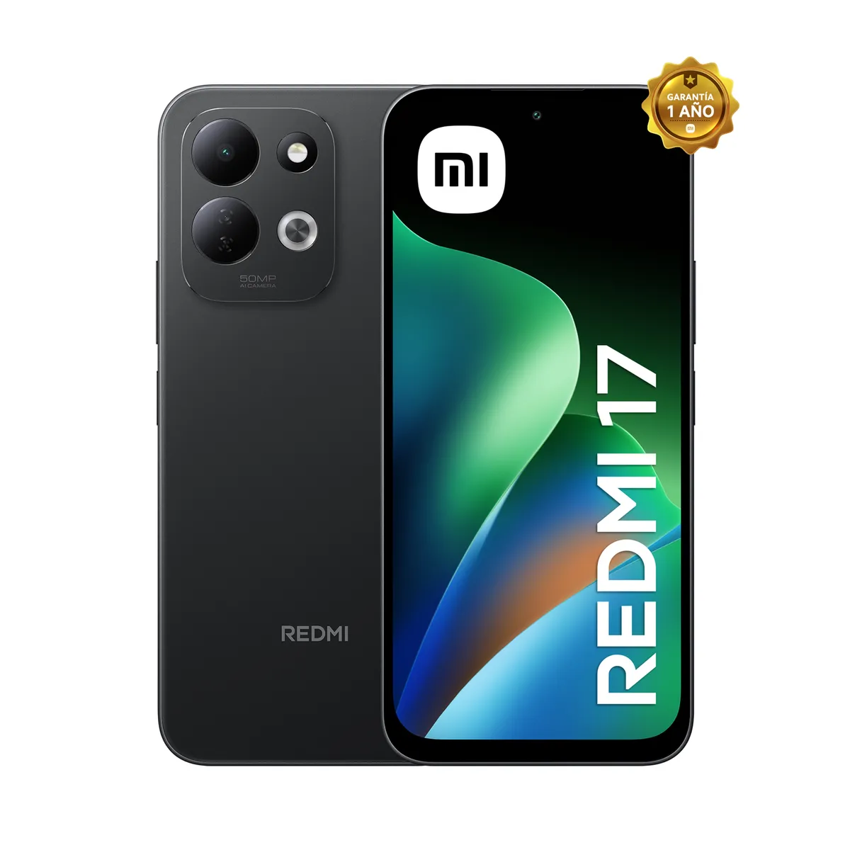 CELULAR XIAOMI REDMI 17 128GB 4GB - NEGRO - 1