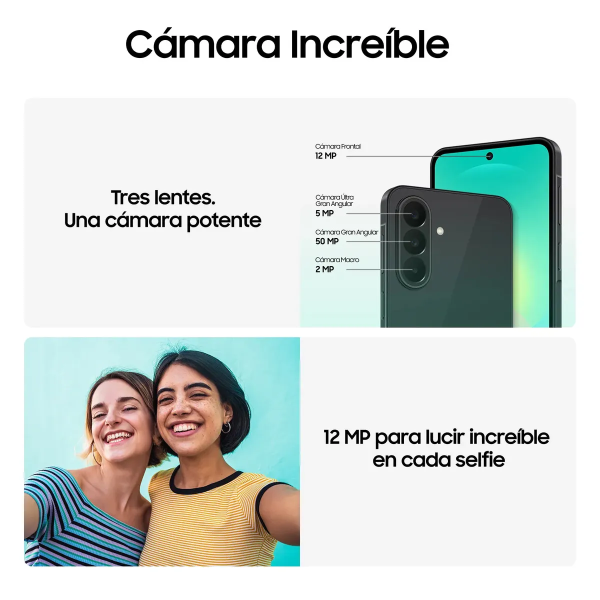 CELULAR SAMSUNG GALAXY A27 5G 256GB 8GB NEGRO - 3