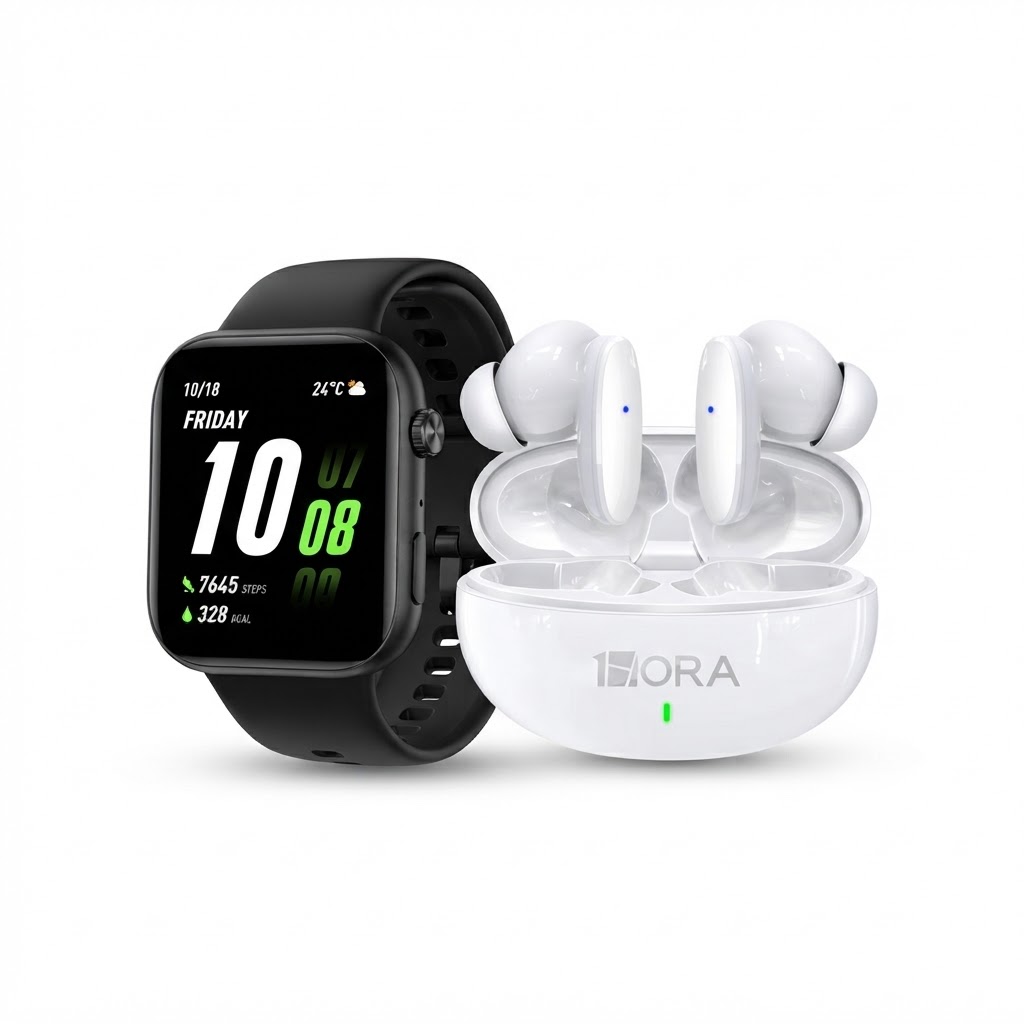 HONOR CHOICE WATCH 2I + AUDÍFONOS 1HORA AUT205 BLANCO - 1
