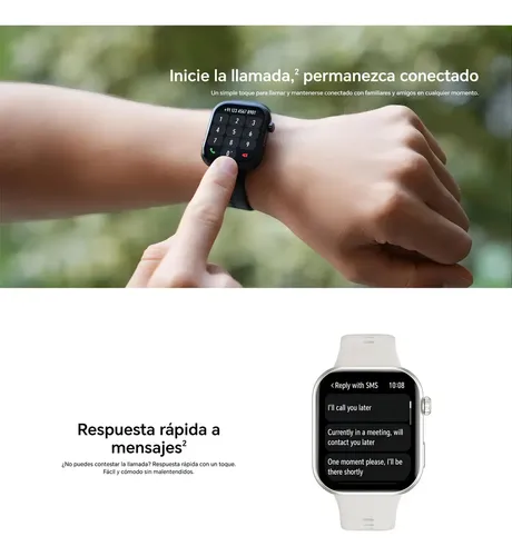 HONOR CHOICE WATCH 2I + AUDÍFONOS 1HORA AUT205 BLANCO - 3