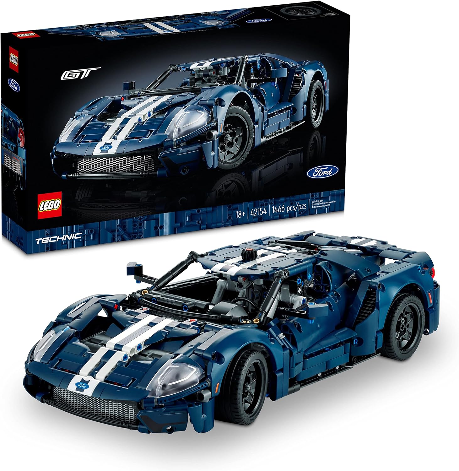 LEGO TECHNIC 42154 FORD GT 2022 (1466 PIEZAS) - 1