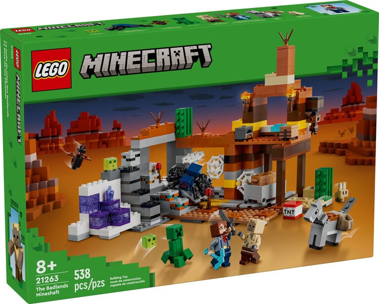 LEGO MINECRAFT 21263 EL POZO DE MINA DE LOS PÁRAMOS (538 PIEZAS) - 2
