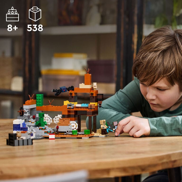LEGO MINECRAFT 21263 EL POZO DE MINA DE LOS PÁRAMOS (538 PIEZAS) - 3
