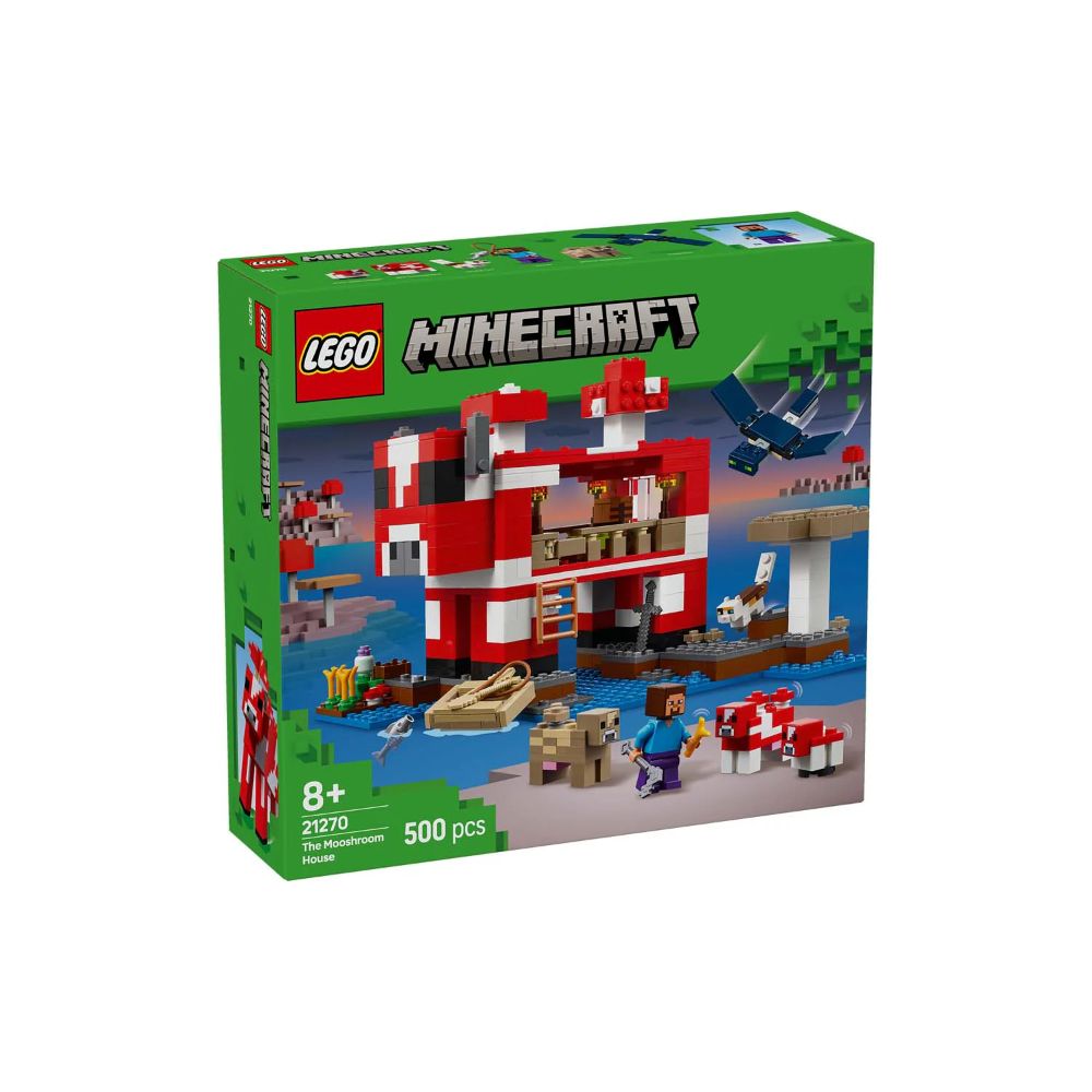 LEGO MINECRAFT 21270 LA CASA CHAMPIÑON (500 PIEZAS) - 2