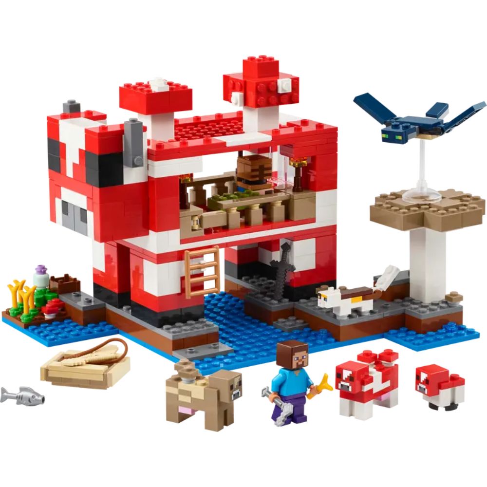 LEGO MINECRAFT 21270 LA CASA CHAMPIÑON (500 PIEZAS) - 4