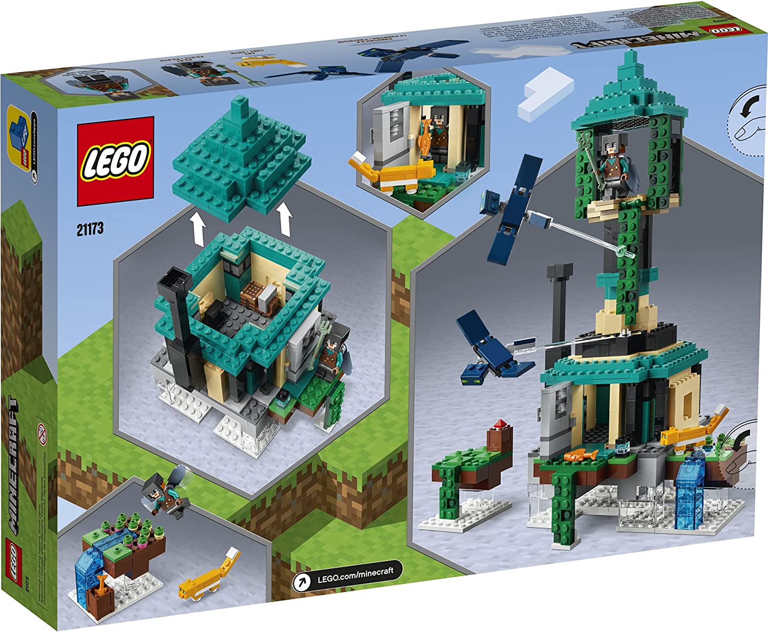 LEGO MINECRAFT 21173 LA TORRE AL CIELO (565 PIEZAS) - 5