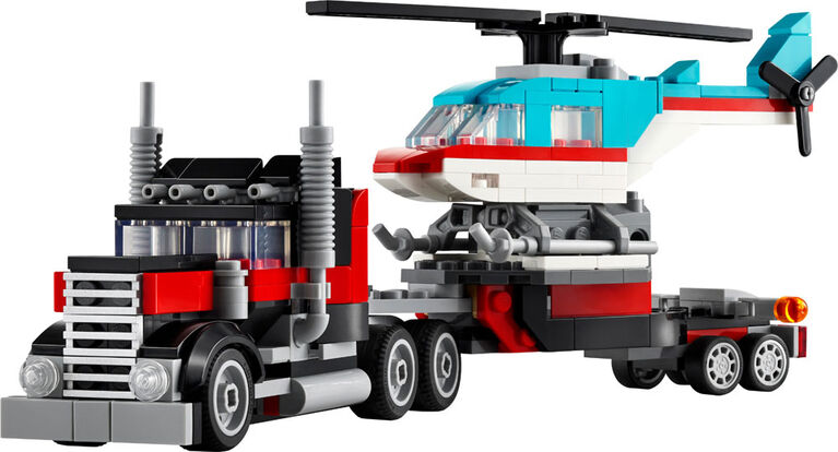 LEGO CREATOR 31146 - CAMIÓN DE CAMA PLANA 3 EN 1 - 2