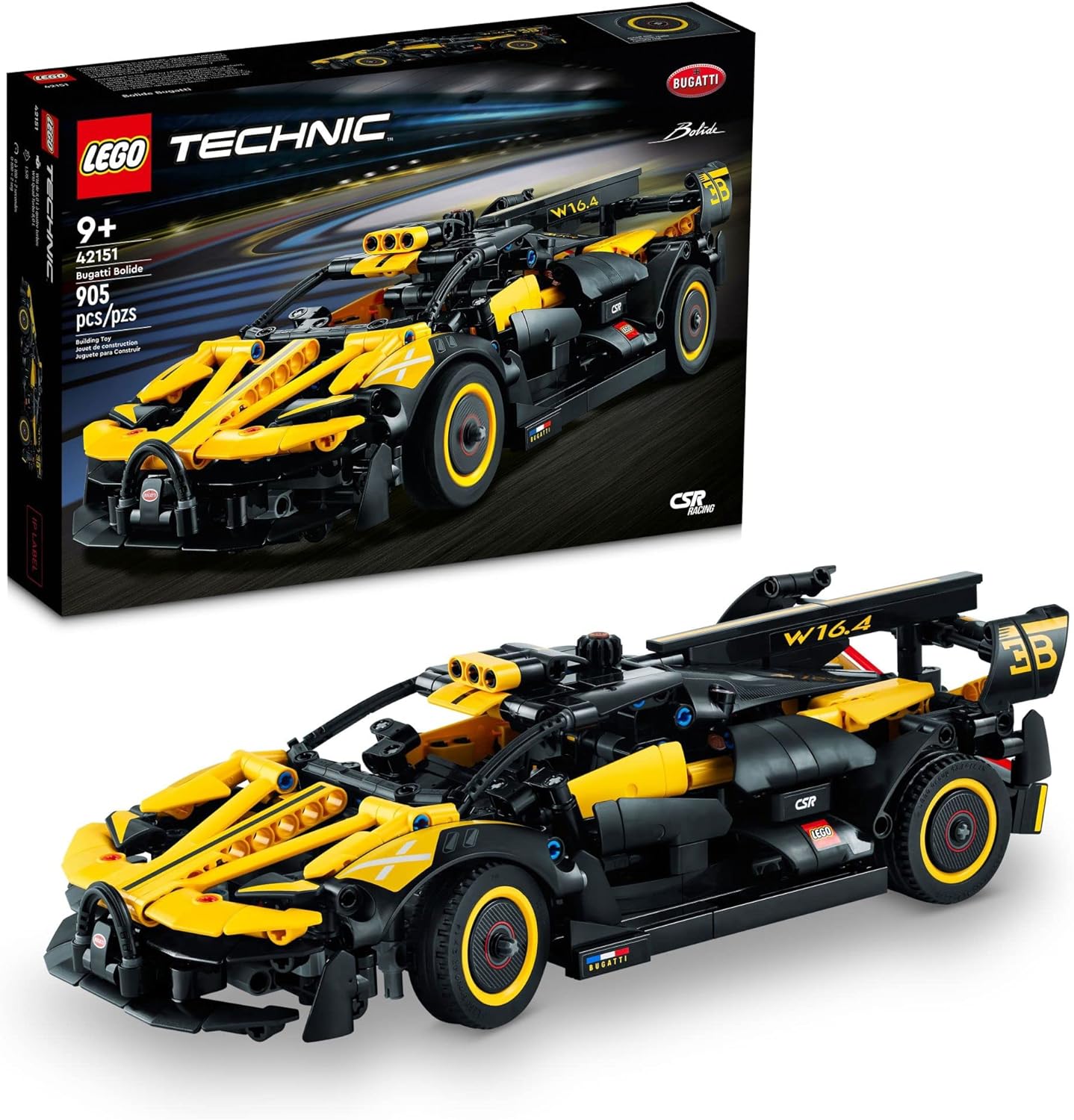 LEGO TECHNIC 42151 BUGATTI BOLIDE RACING CAR (905 PIEZAS) - 1