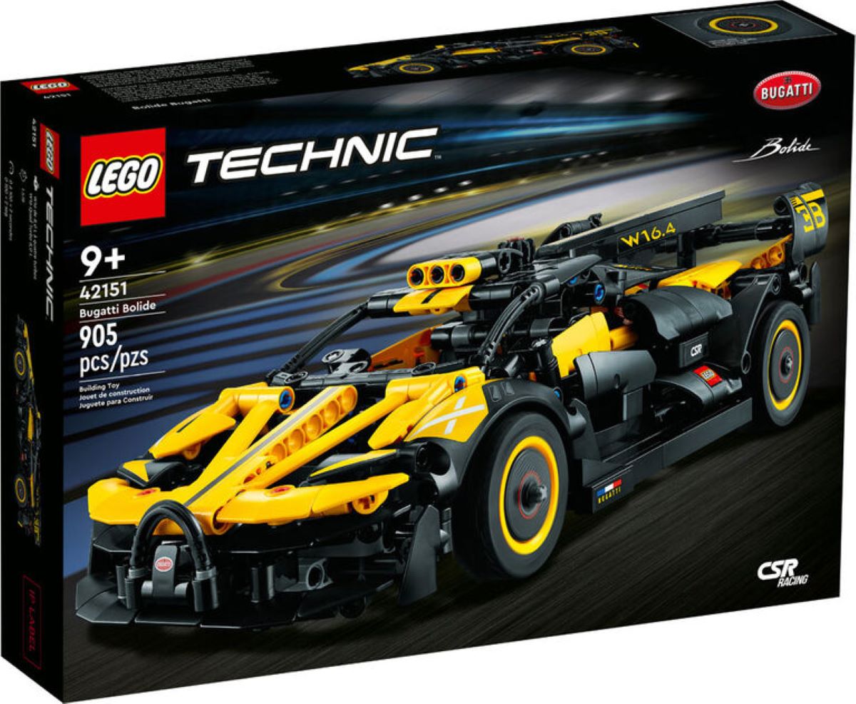 LEGO TECHNIC 42151 BUGATTI BOLIDE RACING CAR (905 PIEZAS) - 2