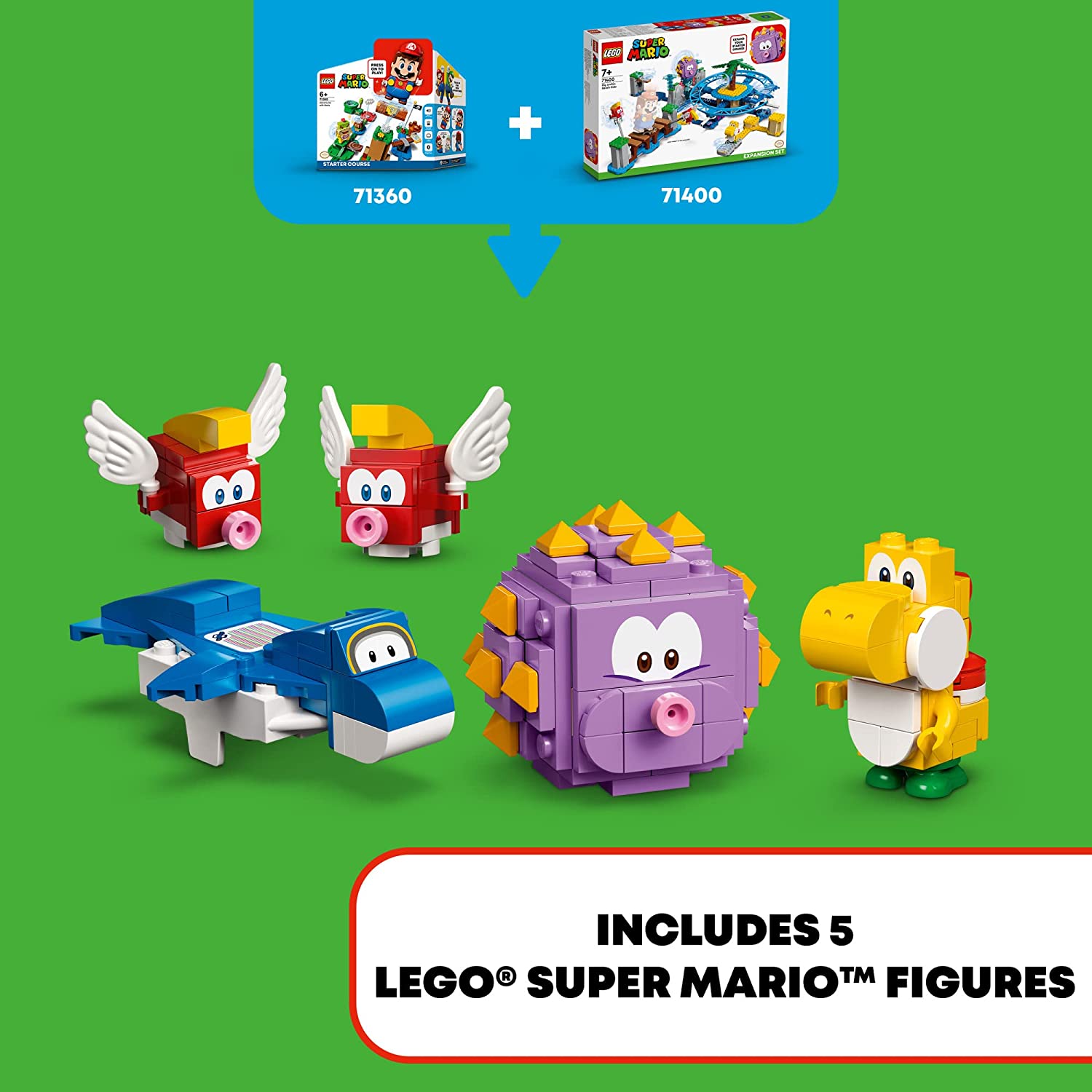 LEGO SUPER MARIO 71400 - DESAFIO EN LAS OLAS CONTRA EL GRAN ERINCHON - 3