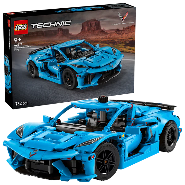 LEGO TECHNIC 42217 CHEVROLET CORVETTE STINGRAY AZUL (732 PIEZAS) - 1