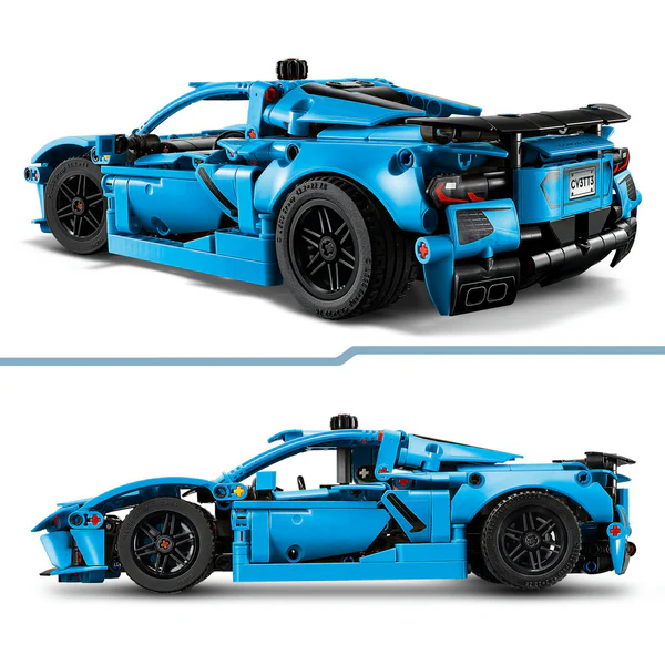 LEGO TECHNIC 42217 CHEVROLET CORVETTE STINGRAY AZUL (732 PIEZAS) - 3