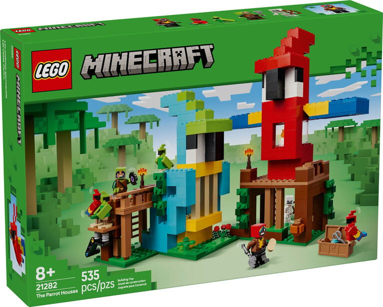 LEGO MINECRAFT 21282 LAS CASA DE LOS LOROS (535 PIEZAS) - 2