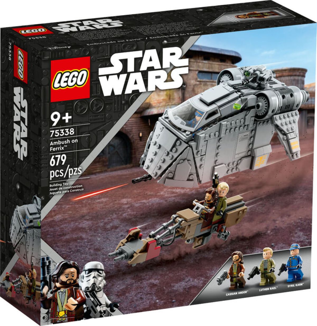 LEGO STAR WARS 75338 EMBOSCADA EN FERRIX (679 PIEZAS) - 2