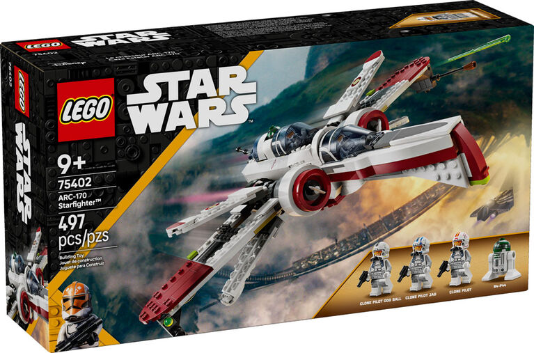 LEGO STAR WARS 75402 REVENGE OF THE SITH CAZA ESTELAR ARC-170 - 2