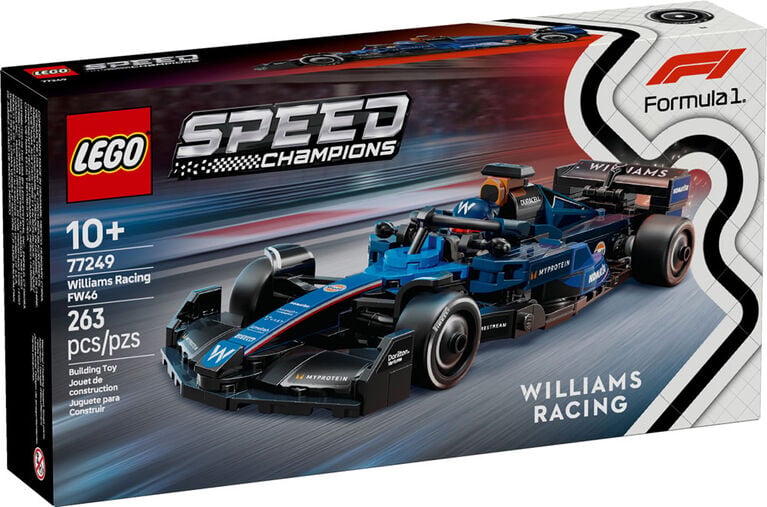 LEGO SPEED CHAMPIONS 77249 AUTO DE CARRERAS WILLIAMS RACING FW46 F1 - 2