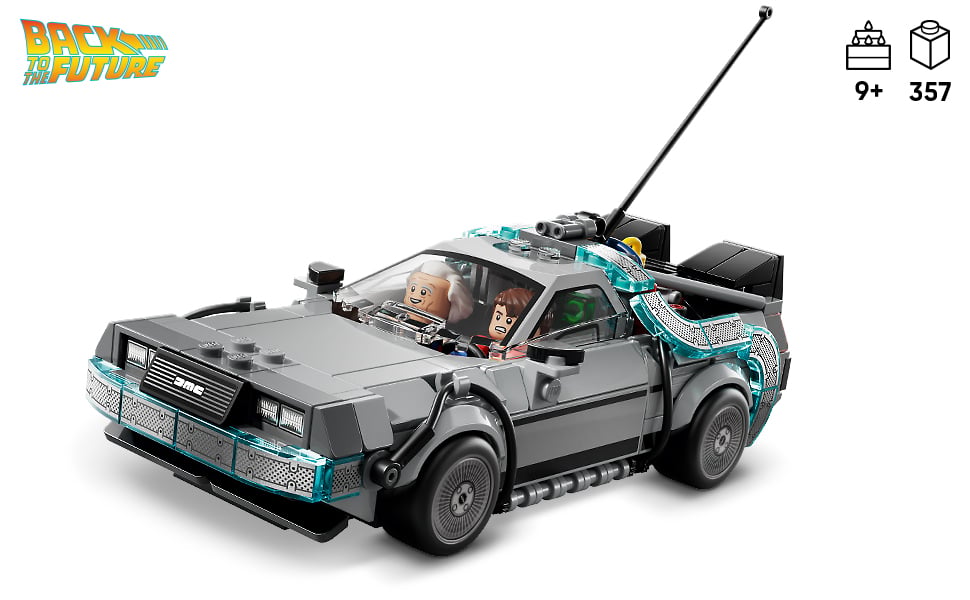 LEGO SPEED CHAMPIONS 77256 MÁQUINA DEL TIEMPO BACK TO THE FUTURE - 3