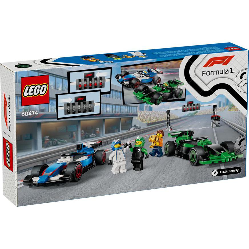 LEGO CITY 60474 F1 COCHES DE CARRERAS VCARB Y SAUBER (313 PIEZAS) - 5