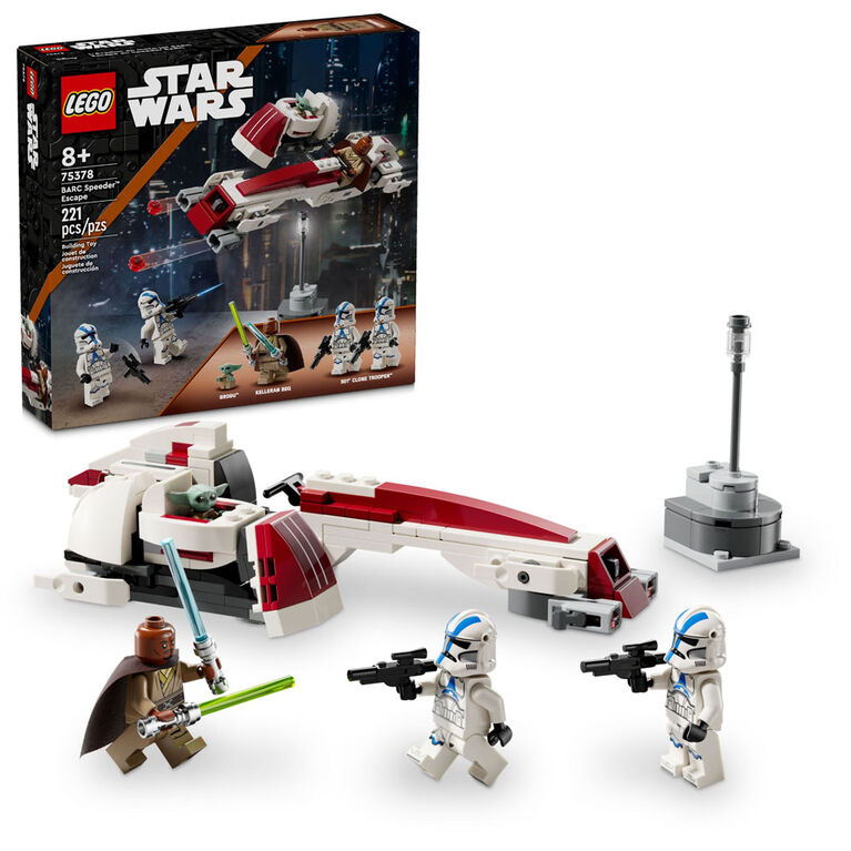 LEGO STAR WARS 75378 BARC SPEEDER ESCAPE (221 PIEZAS) - 1