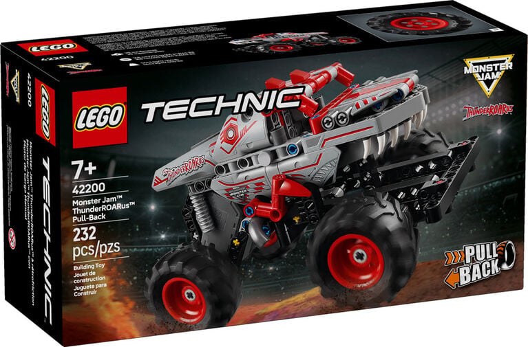 LEGO TECHNIC  42200 MONSTER JAM THUNDERROARUS CON MOTOR DE CARGA - 2