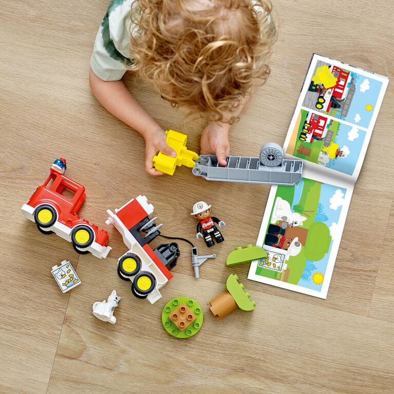 LEGO DUPLO 10969 CAMIÓN DE BOMBEROS - 3