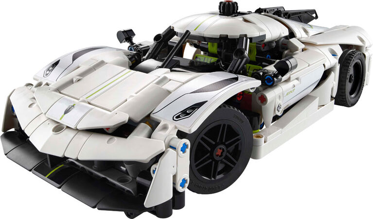 LEGO TECHNIC 42184 HIPERCOCHE KOENIGSEGG JESKO ABSOLUT BLANCO - 4